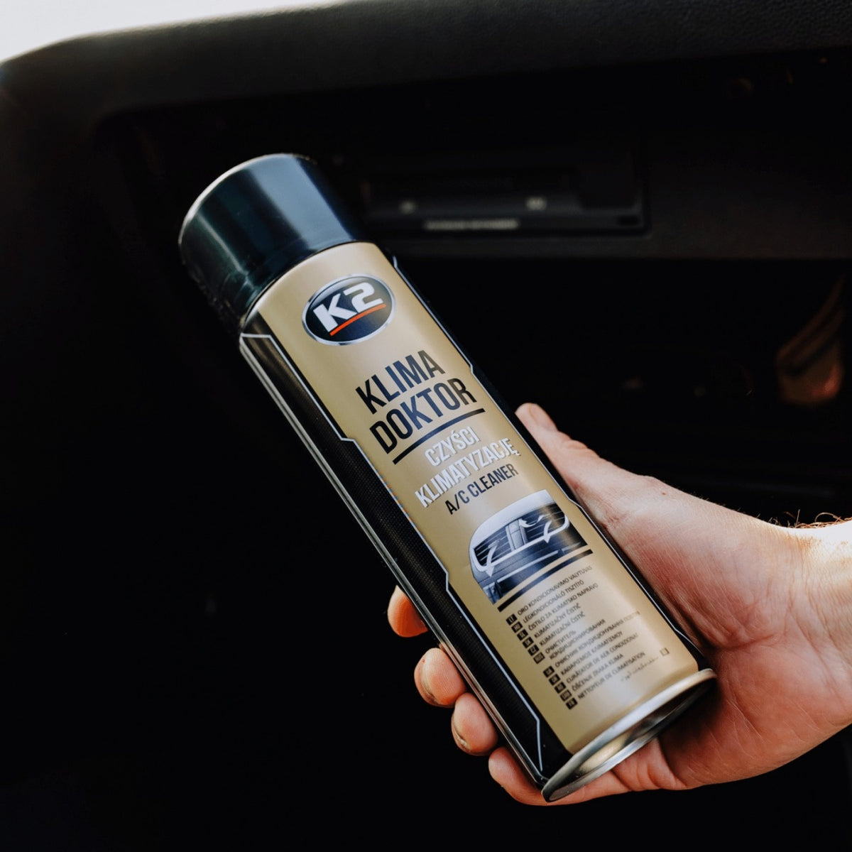 Spray Spuma Curatare si Igienizare Instalatie Aer Conditionat K2 Klima Doktor 500 ML