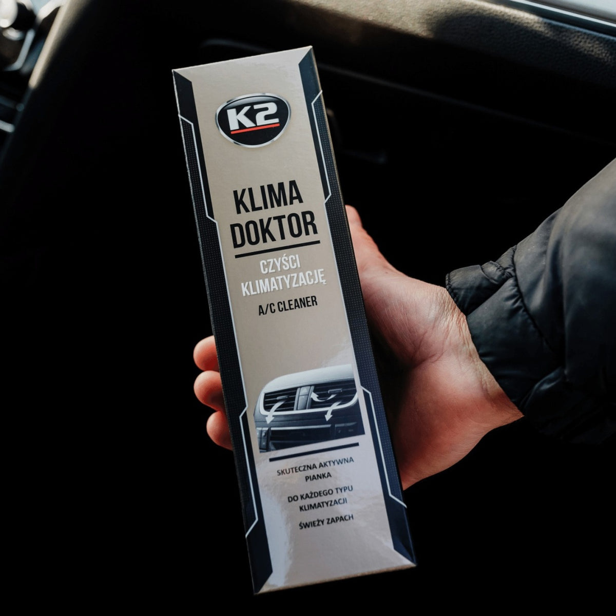 Spray Spuma Curatare si Igienizare Instalatie Aer Conditionat K2 Klima Doktor 500 ML