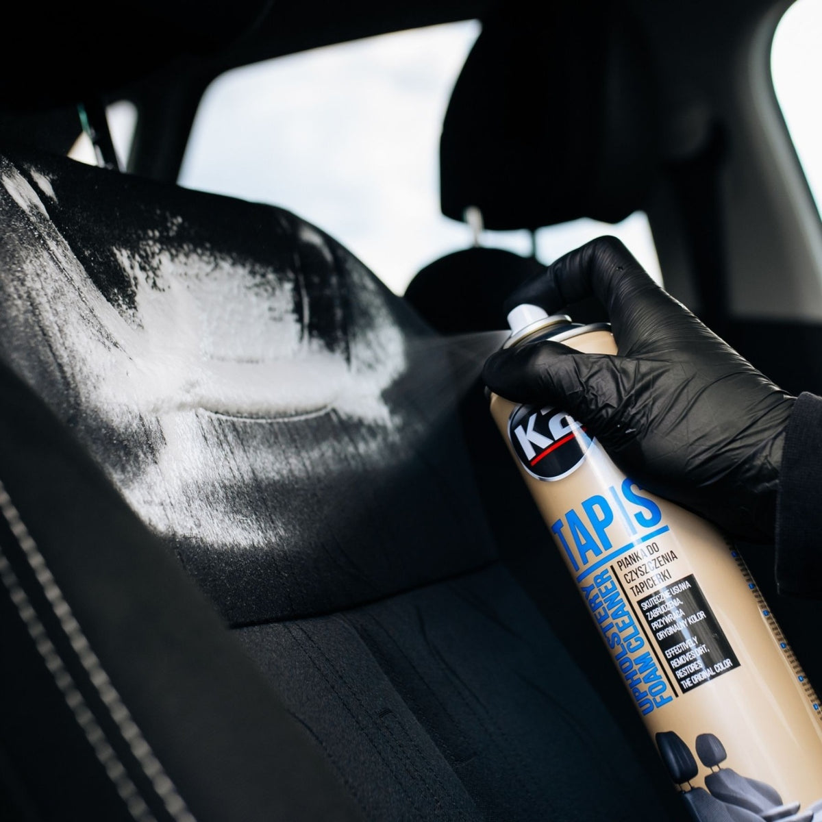 Spray Spuma Curatare Tapiterie si Materiale Textile K2 Tapis 600 ML