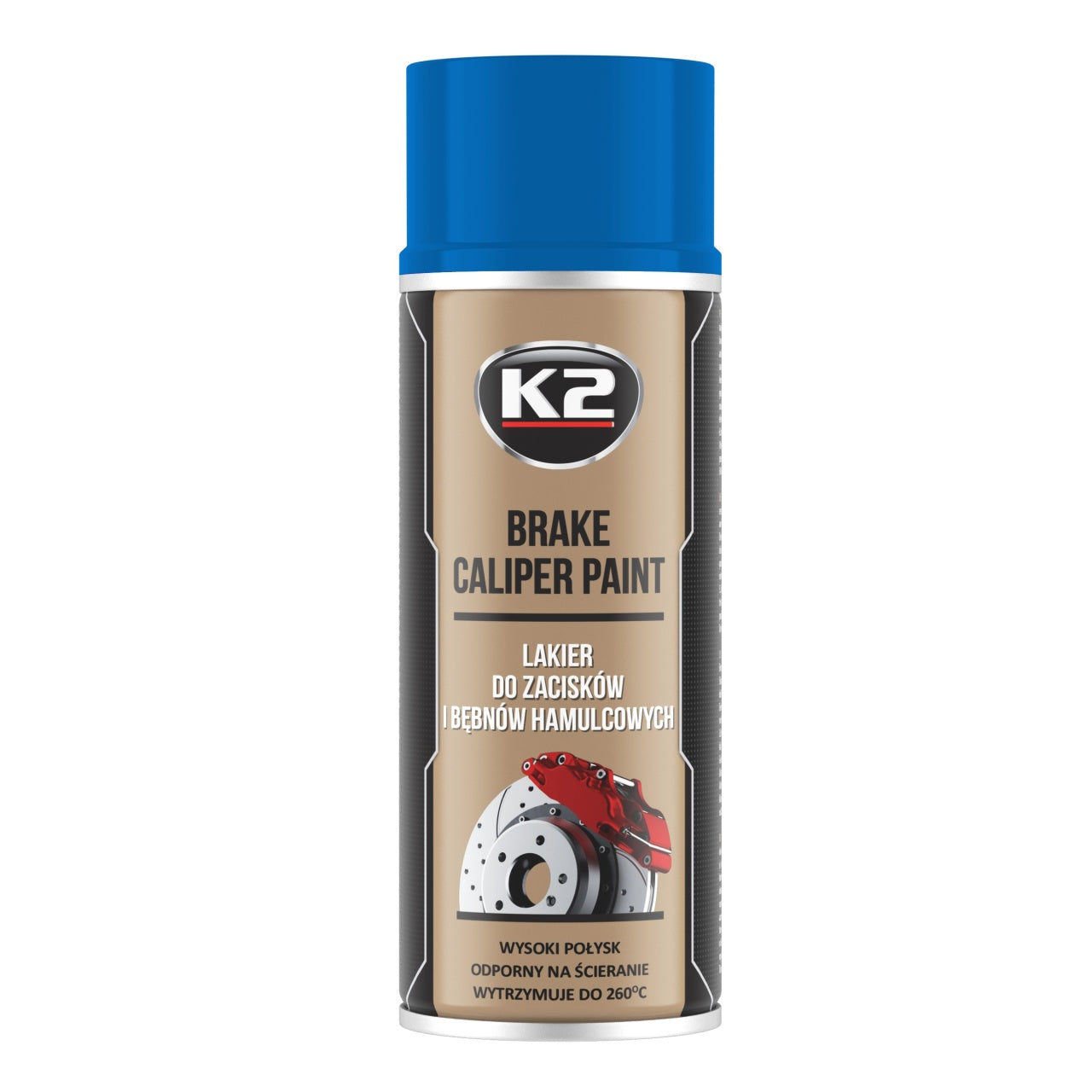 Spray Vopsea Etriere Frana Albastru K2 400 ML