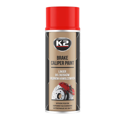Spray Vopsea Etriere Frana Rosu K2 400 ML