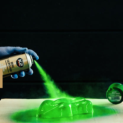 Spray Vopsea Etriere Frana Verde K2 400 ML