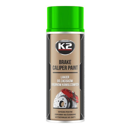 Spray Vopsea Etriere Frana Verde K2 400 ML