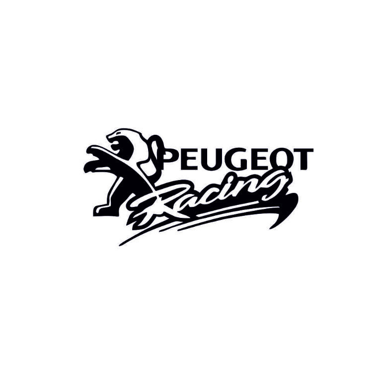 Sticker PEUGEOT RACING 18x9 cm, Creative Rey®