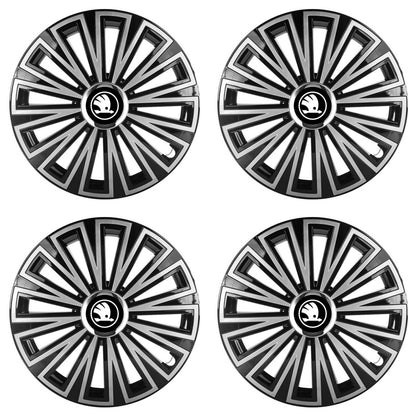 Set 4 Capace Roti, potrivite jantelor de R14, pentru Skoda Nou, model sunset