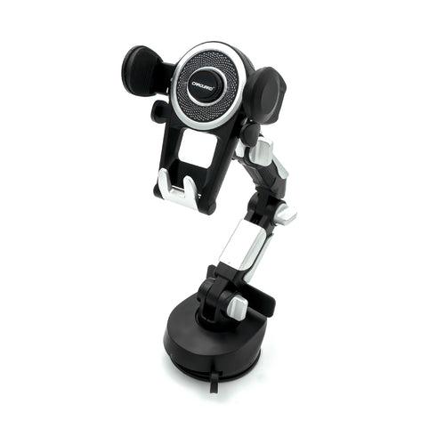 Suport auto/camion pentru telefon, montare pe bord sau parbirz, cu brat extensibil - Carguard