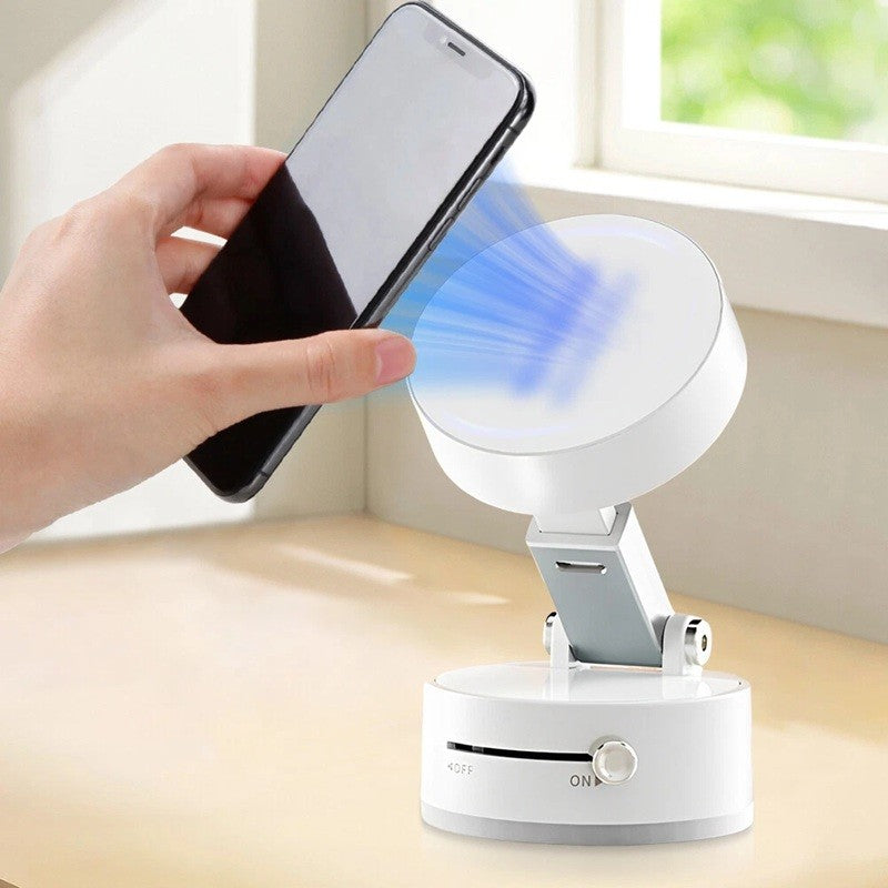 Suport Magnetic ALB cu Ventuza si Brat Reglabil Pentru MINI