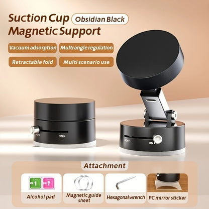 Suport Magnetic Negru cu Ventuza si Brat Reglabil Pentru BMW
