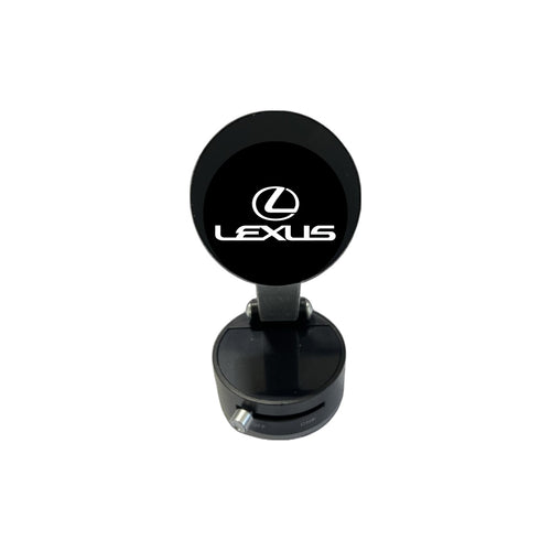 Suport Magnetic Negru cu Ventuza si Brat Reglabil Pentru Lexus