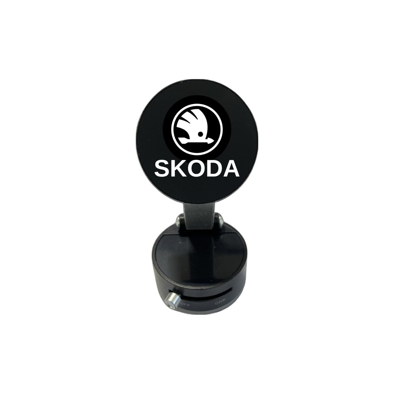 Suport Magnetic Negru cu Ventuza si Brat Reglabil Pentru New Skoda-Digital Muresan SRL