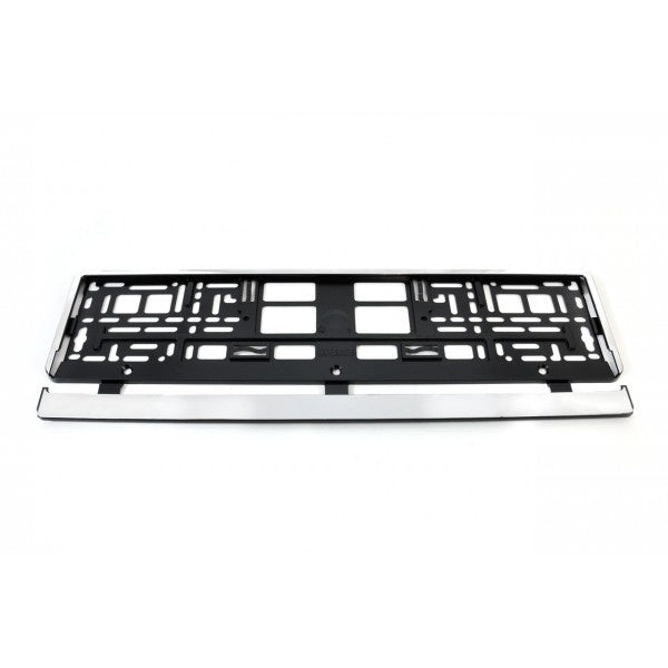 Chrome License Plate Holder, 53 x 13 cm