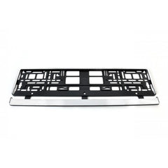 Chrome License Plate Holder, 53 x 13 cm