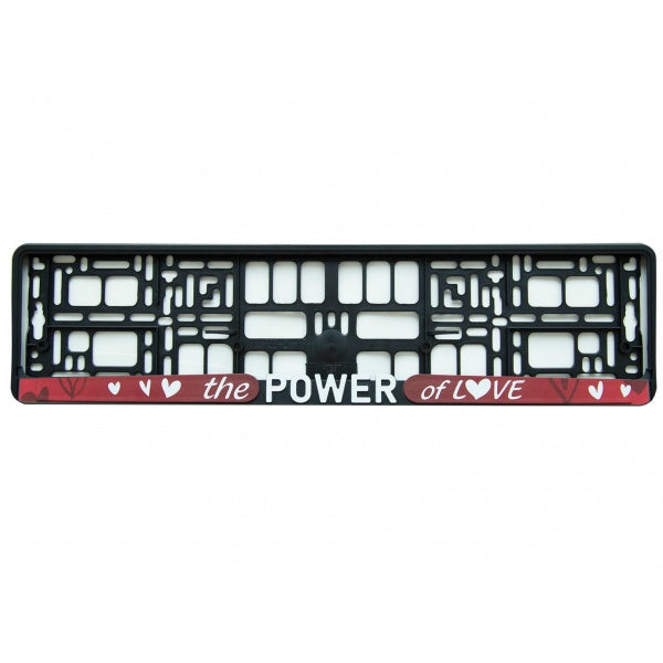 Suport numar de inmatriculare 4D-POWER-Digital Muresan SRL