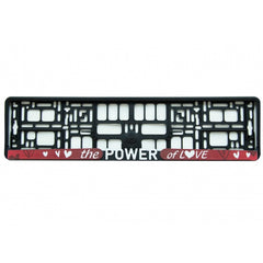 4D-POWER License Plate Holder