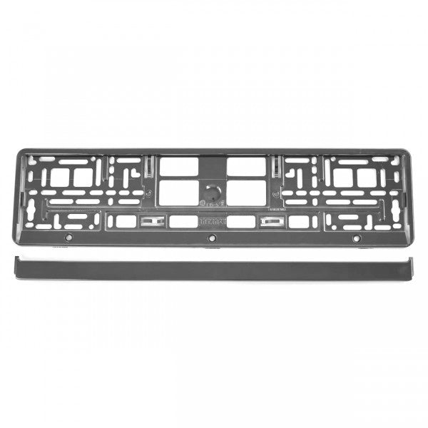 Graphite Metallic License Plate Holder