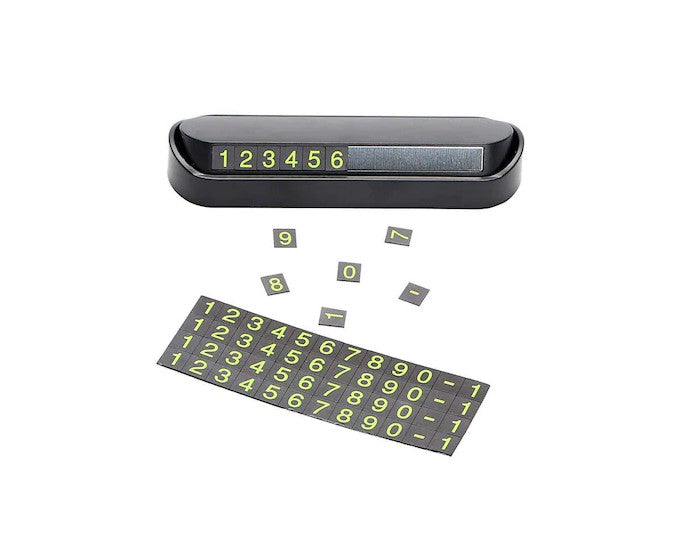 Phone Number Holder with Flap for Car Dashboard SUPPORT139