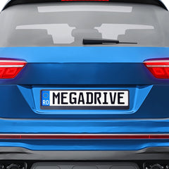 MEGA DRIVE Carbon License Plate Holder, 1 Piece