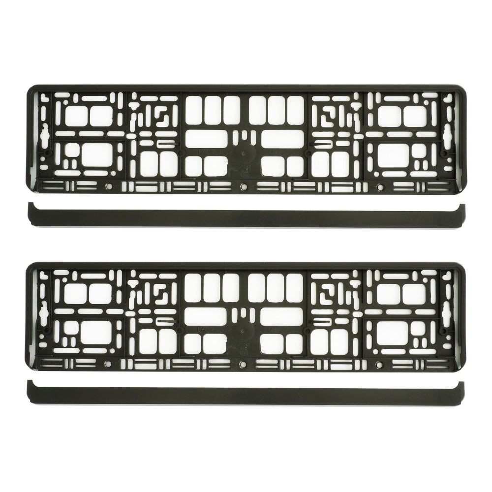 MEGA DRIVE License Plate Holder, Ruler Type 2, Set of 2