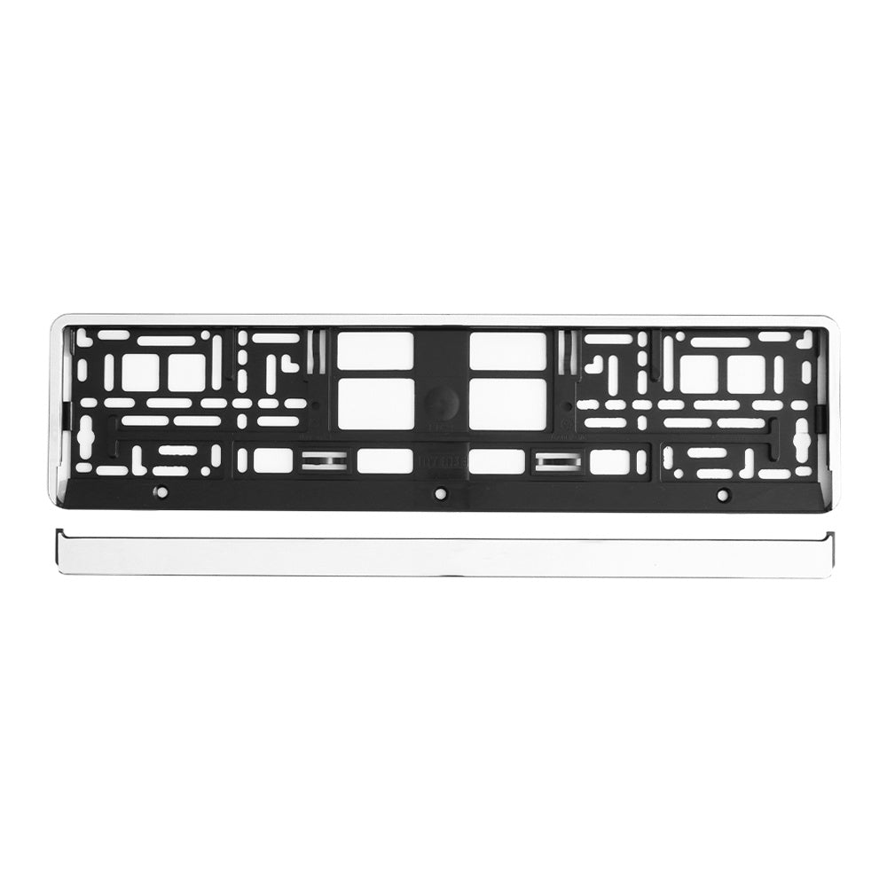 MEGA DRIVE Silver License Plate Holder, 1 Piece