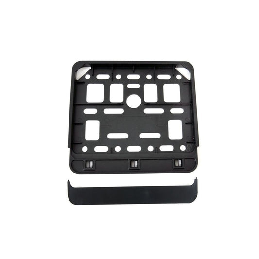Suport numar inmatriculare negru pentru motocicleta 15 x 19cm, AMIO-Digital Muresan SRL