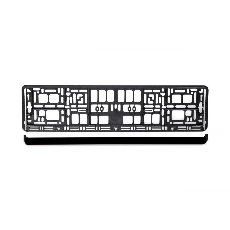 Suport numar, negru, 53 x 13 cm, ambalat în pungă de plastic cu etichetă