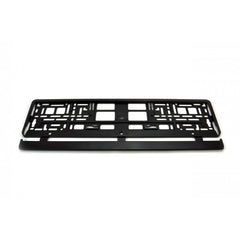 Black License Plate Holder, L, 53 x 13 cm