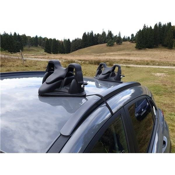Suport schi Menabo Shuttle cu prindere magnetica, 2 perechi ski