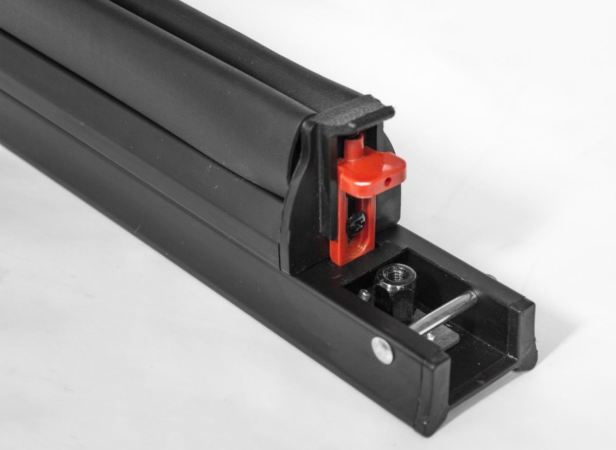 Menabo Silver Ice BLACK síléc- és snowboardtartó keresztlécen, 6 pár síléchez / 4 snowboardhoz