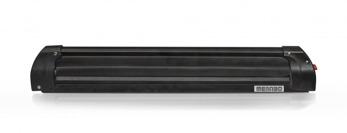 Menabo Silver Ice BLACK síléc- és snowboardtartó keresztlécen, 6 pár síléchez / 4 snowboardhoz