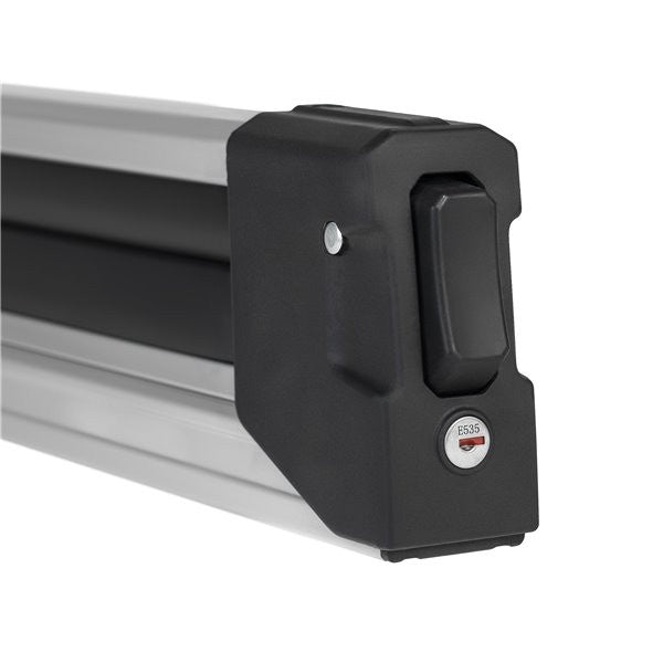 Suport schi snowboard Menabo Yelo 4 Silver pe bare transversale, 4 perechi ski / 2 snowboard
