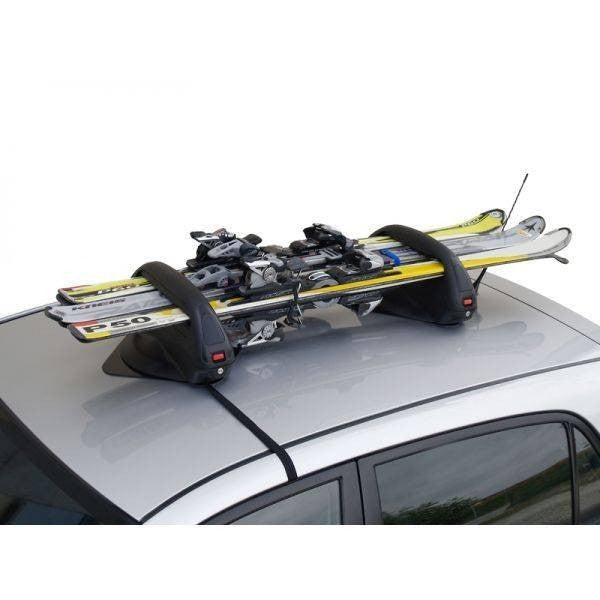 Suport ski si snowboard Menabo Aconcagua cu prindere magnetica, 3 perechi ski / 2 snowboard