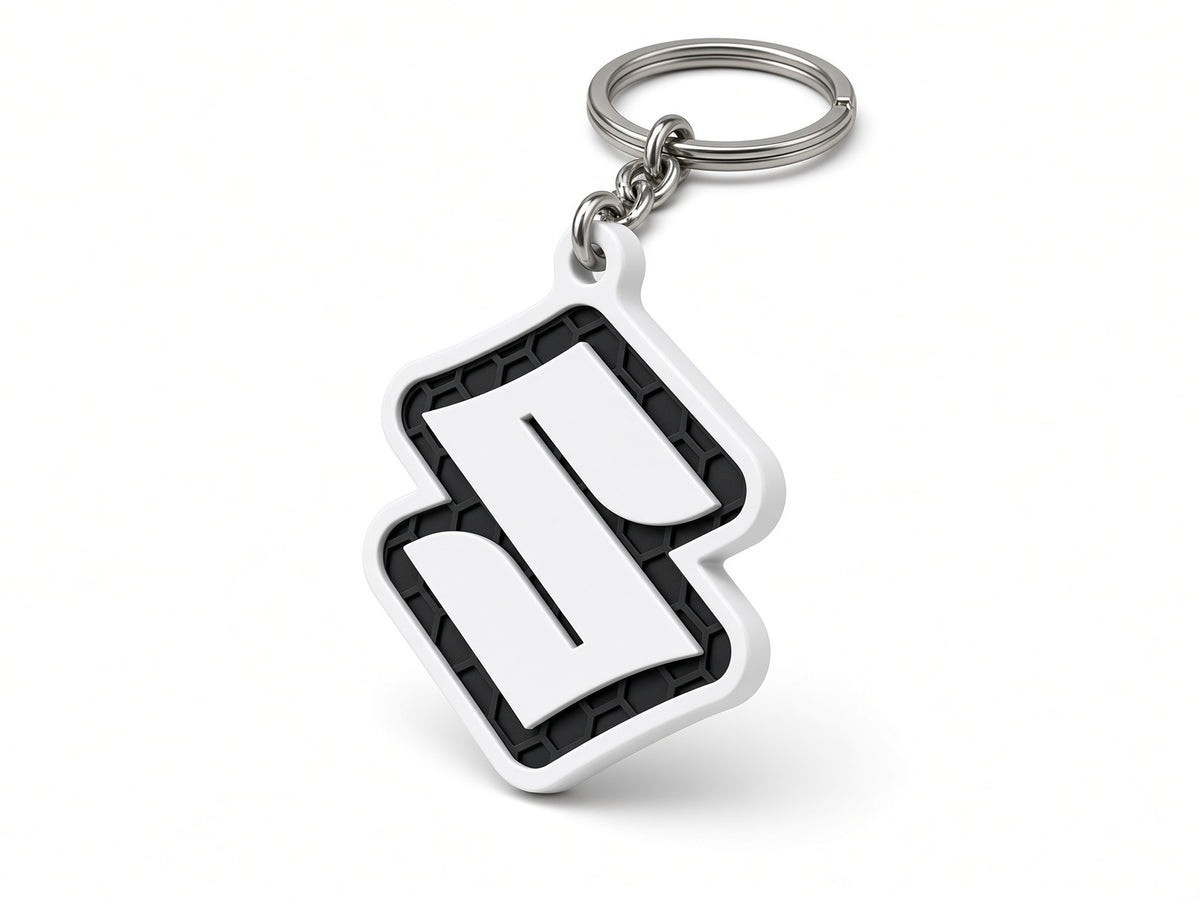 Breloc auto Suzuki logo cu lanț și inel