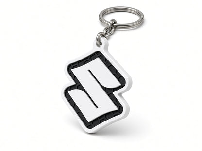 Breloc auto Suzuki logo cu lanț și inel