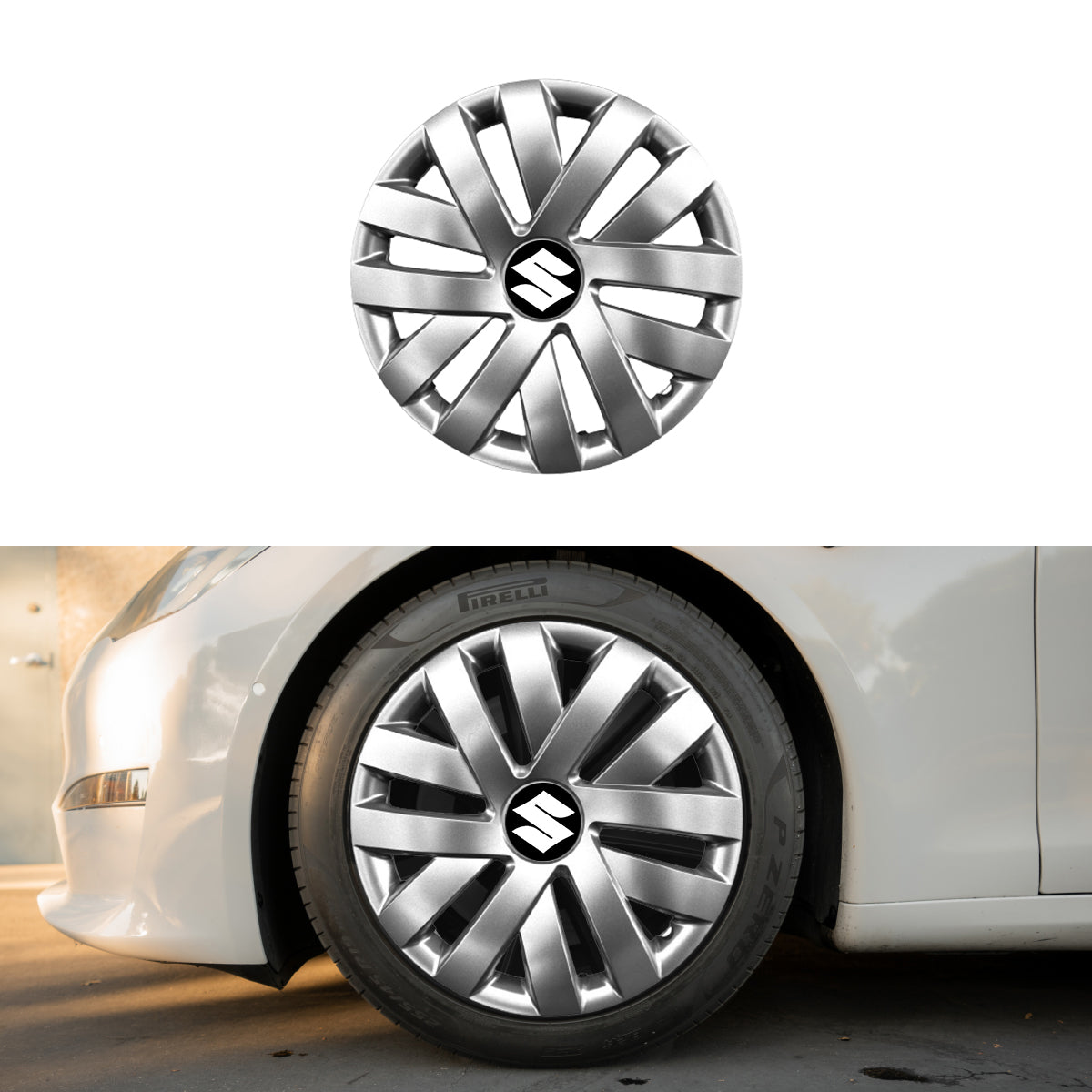 Set 4 capace roti 16 inchi (R16) compatibile gama SUZUKI model - 409