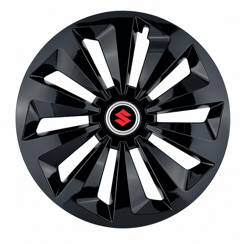 Set 4 capace roti Fox negru R14 Compatibil Cu Suzuki