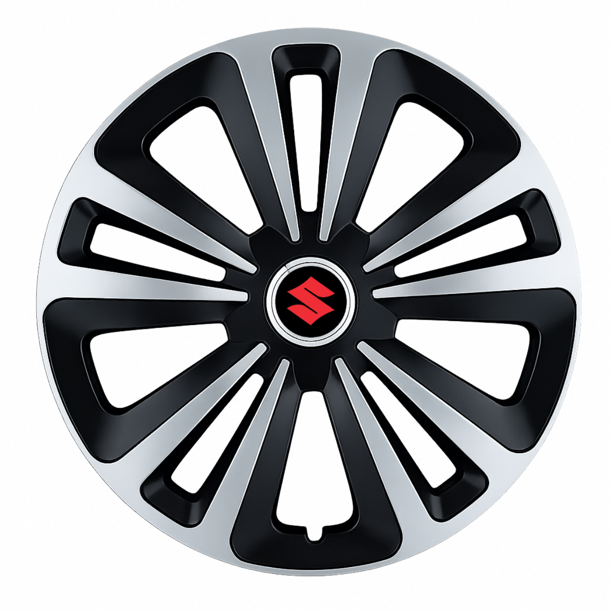 Set 4 Capace Roti Terra Gri-Negru R15 Compatibil Cu Suzuki