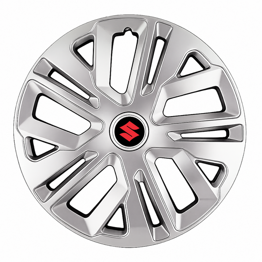 Set 4 Capace Roti 16 inchi (R16) Raven Gri, Compatibile Cu Suzuki