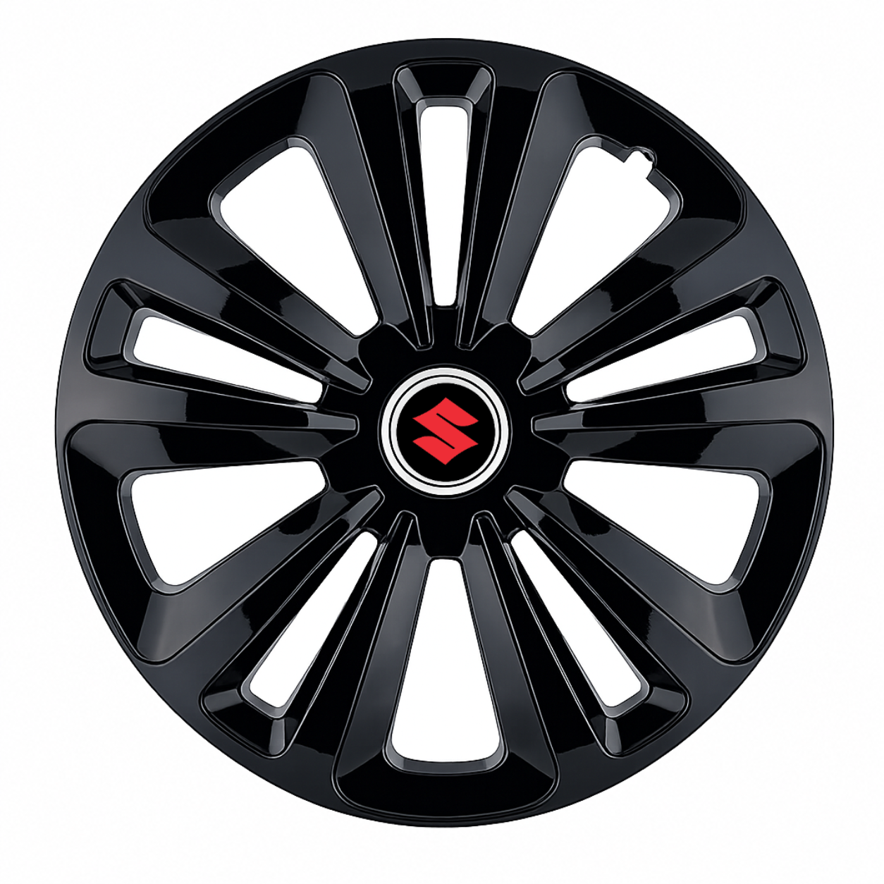 Set 4 Capace Roti Terra Negru R15, pentru Suzuki