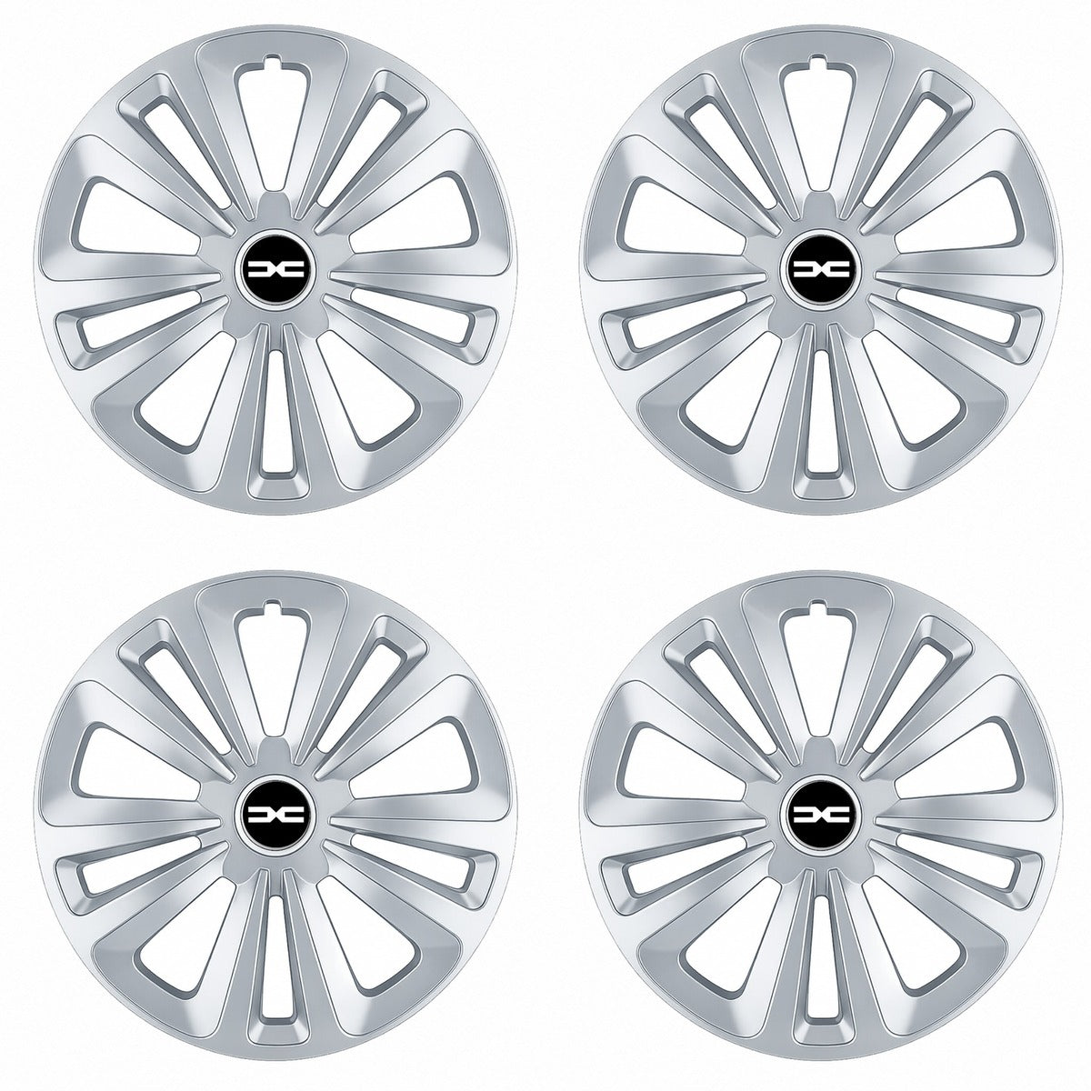 Set 4 Capace Roti Terra Gri R14, pentru Dacia Nou