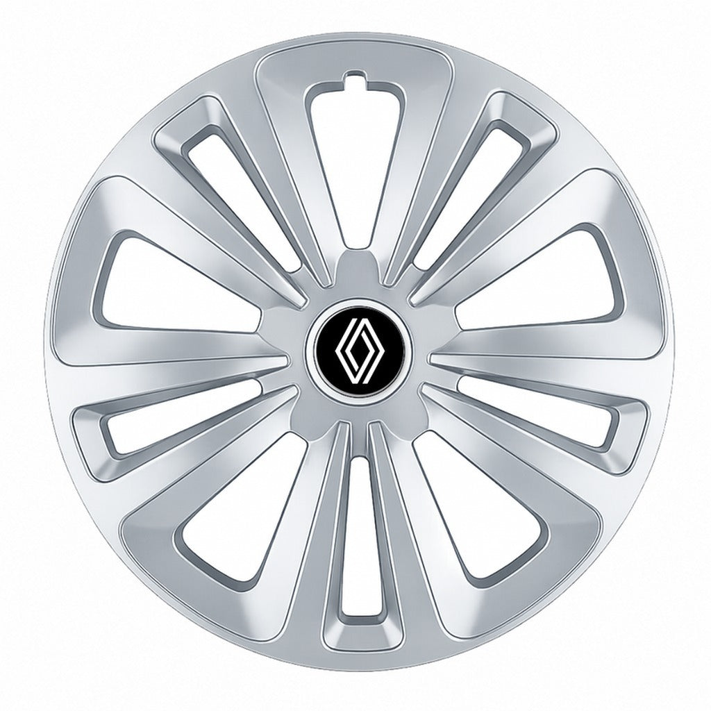 Set 4 Capace Roti Terra Gri R14, pentru Renault Nou