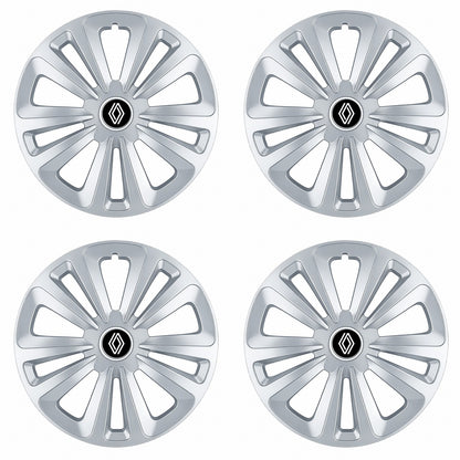 Set 4 Capace Roti Terra Gri R14, pentru Renault Nou