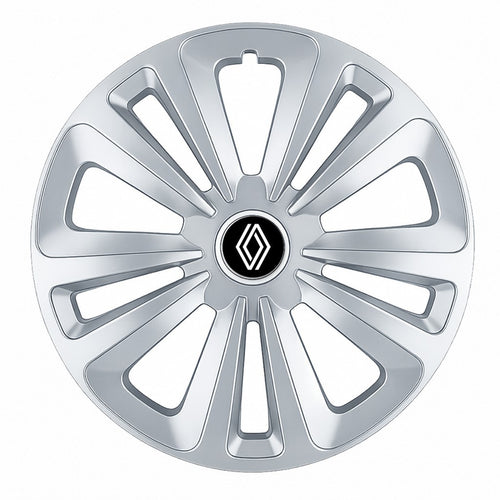 Set 4 Capace Roti Terra Gri R16, pentru Renault Nou