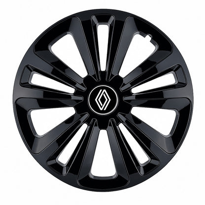 Set 4 Capace Roti Terra Negru R14, pentru Renault Nou