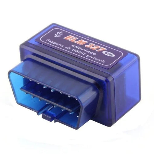 Aparat diagnoza auto, ELM327, Bluetooth 2.1, Engleza, OBDII, Albastru