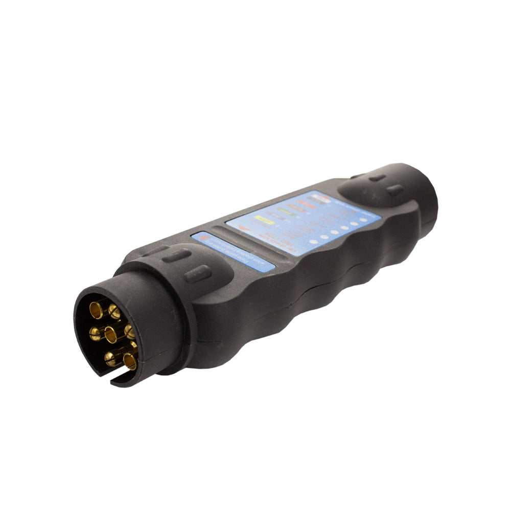 Tester lumini 7 Pin 12/24V Carguard pentru remorcă sau trailer