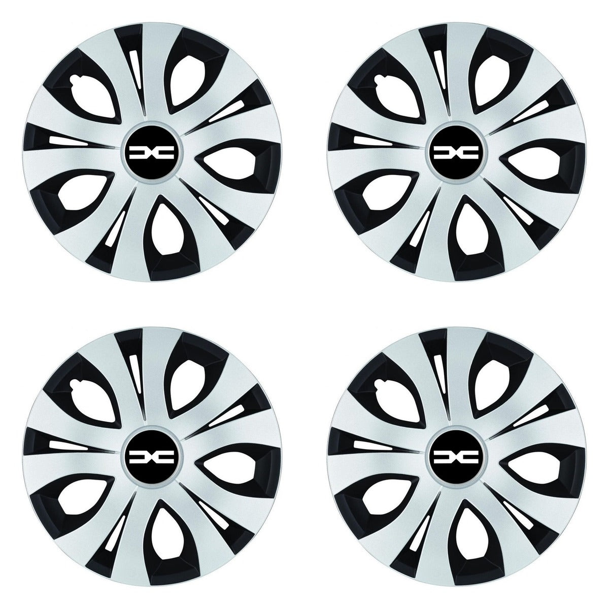 Set 4 Capace Roti potrivite jantelor de 15 inch, Compatibil Cu Dacia Nou, Top Mix