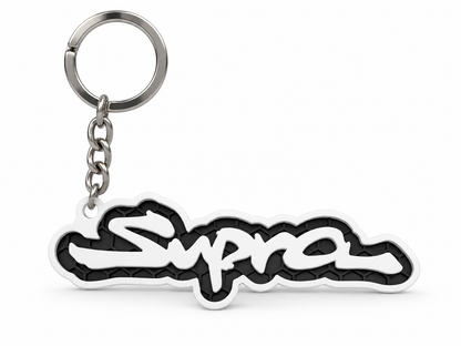 Breloc auto Toyota Supra cu lanț și inel