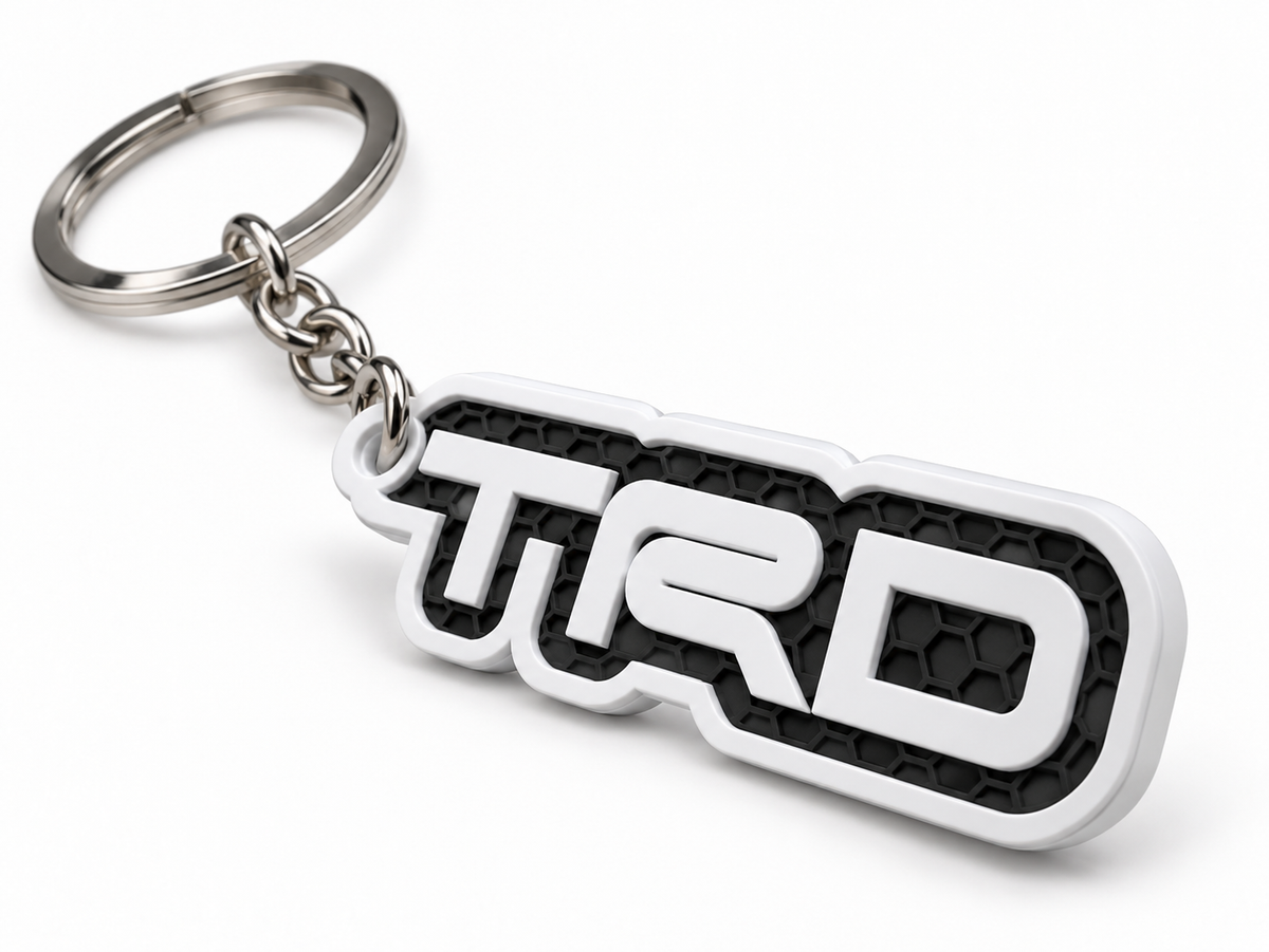 Breloc auto Toyota TRD cu lanț și inel
