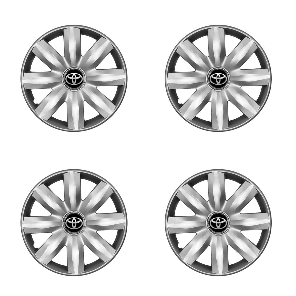 Set 4 capace roti potrivite jantelor de 14 inch compatibile Toyota, Model - 221