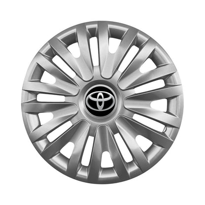 Set 4 capace roti potrivite jantelor de 14 inch compatibile TOYOTA Auris, Corolla, Yaris, Celica, Hilux, Avensis, Model-217